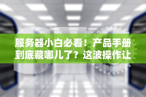 服务器小白必看！产品手册到底藏哪儿了？这波操作让你秒变老司机！