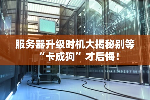 服务器升级时机大揭秘别等“卡成狗”才后悔！