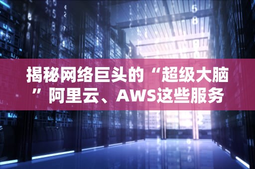 揭秘网络巨头的“超级大脑”阿里云、AWS这些服务器到底叫什么？