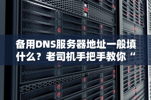 备用DNS服务器地址一般填什么？老司机手把手教你“备胎”的正确打开方式！