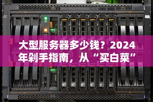 大型服务器多少钱？2024年剁手指南，从“买白菜”到“买航母”全解析！