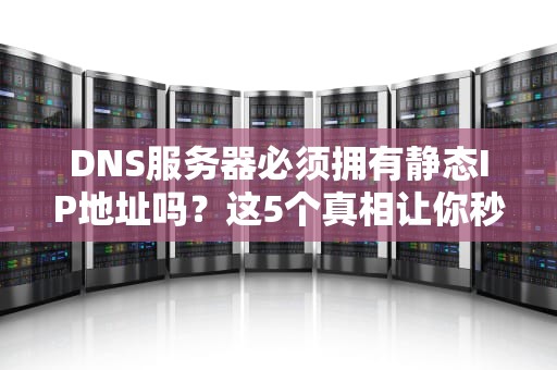 DNS服务器必须拥有静态IP地址吗？这5个真相让你秒懂！