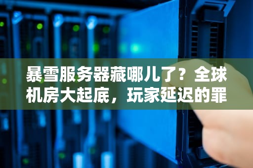 暴雪服务器藏哪儿了？全球机房大起底，玩家延迟的罪魁祸首竟是它！