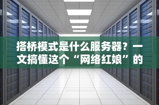 搭桥模式是什么服务器？一文搞懂这个“网络红娘”的妙用！