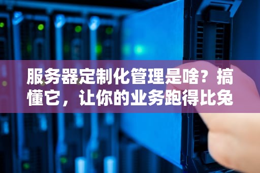 服务器定制化管理是啥？搞懂它，让你的业务跑得比兔子还快！