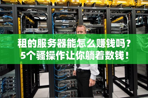 租的服务器能怎么赚钱吗？5个骚操作让你躺着数钱！