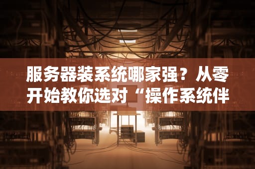 服务器装系统哪家强？从零开始教你选对“操作系统伴侣”
