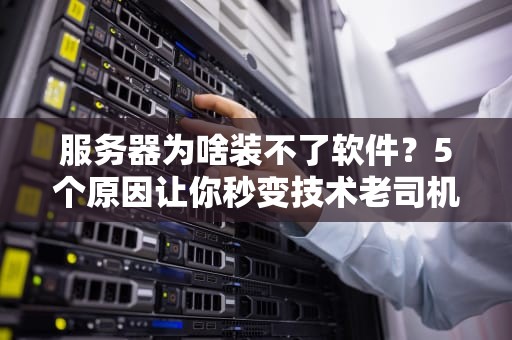 服务器为啥装不了软件？5个原因让你秒变技术老司机！