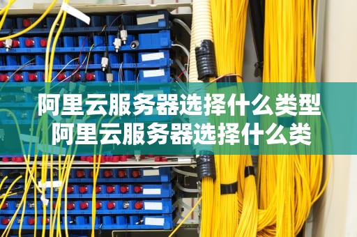 阿里云服务器选择什么类型 阿里云服务器选择什么类型好