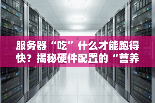 服务器“吃”什么才能跑得快？揭秘硬件配置的“营养搭配”指南！