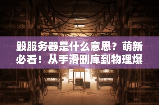 毁服务器是什么意思？萌新必看！从手滑删库到物理爆破的作死指南
