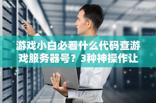 游戏小白必看什么代码查游戏服务器号？3种神操作让你秒变技术大佬！