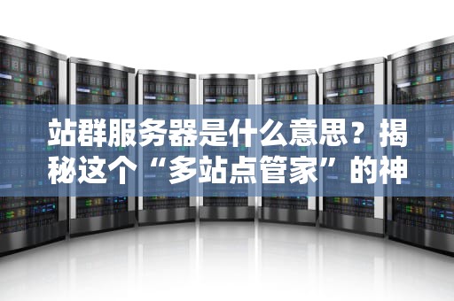 站群服务器是什么意思？揭秘这个“多站点管家”的神奇之处！