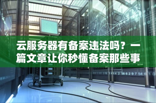 云服务器有备案违法吗？一篇文章让你秒懂备案那些事儿！