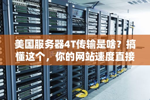 美国服务器4T传输是啥？搞懂这个，你的网站速度直接起飞！