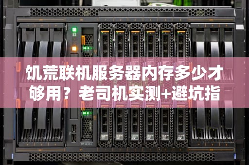 饥荒联机服务器内存多少才够用？老司机实测+避坑指南！