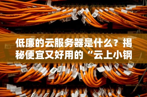 低廉的云服务器是什么？揭秘便宜又好用的“云上小钢炮”！
