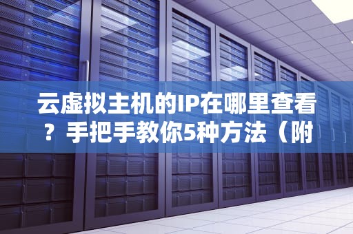 云虚拟主机的IP在哪里查看？手把手教你5种方法（附避坑指南）