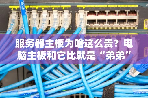 服务器主板为啥这么贵？电脑主板和它比就是“弟弟”！