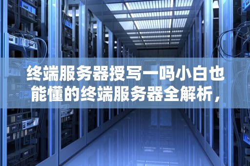 终端服务器授写一吗小白也能懂的终端服务器全解析，看完秒变老司机！