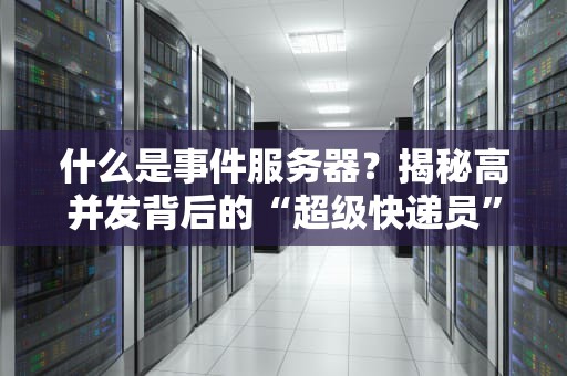 什么是事件服务器？揭秘高并发背后的“超级快递员”