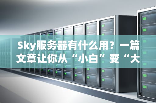 Sky服务器有什么用？一篇文章让你从“小白”变“大神”