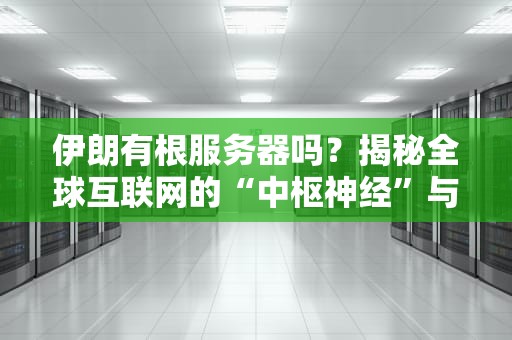 伊朗有根服务器吗？揭秘全球互联网的“中枢神经”与伊朗的网络布局