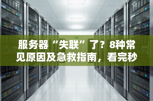 服务器“失联”了？8种常见原因及急救指南，看完秒变IT大神！