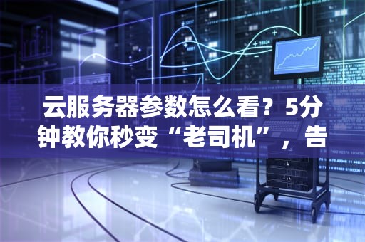 云服务器参数怎么看？5分钟教你秒变“老司机”，告别选择困难症！