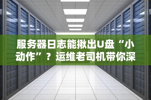 服务器日志能揪出U盘“小动作”？运维老司机带你深扒真相！