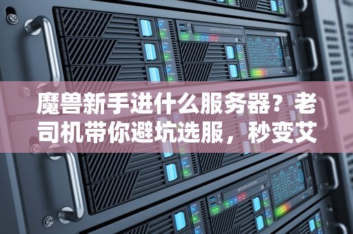 魔兽新手进什么服务器？老司机带你避坑选服，秒变艾泽拉斯老油条！