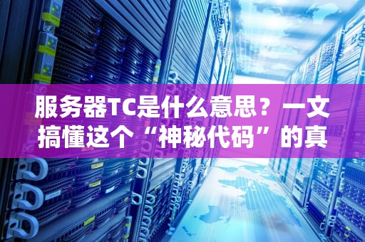 服务器TC是什么意思？一文搞懂这个“神秘代码”的真相！