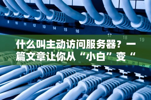 什么叫主动访问服务器？一篇文章让你从“小白”变“大神”！