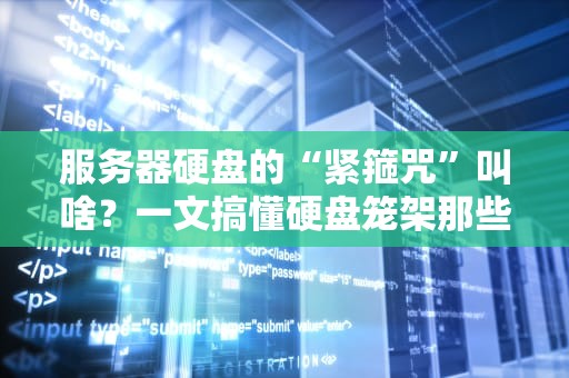 服务器硬盘的“紧箍咒”叫啥？一文搞懂硬盘笼架那些事儿！