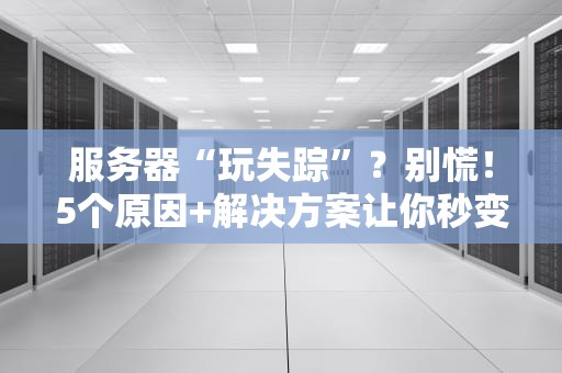 服务器“玩失踪”？别慌！5个原因+解决方案让你秒变IT老司机