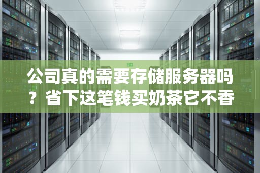 公司真的需要存储服务器吗？省下这笔钱买奶茶它不香吗？
