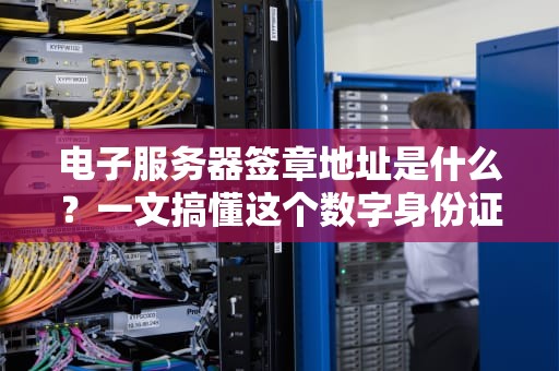 电子服务器签章地址是什么？一文搞懂这个数字身份证的来龙去脉！