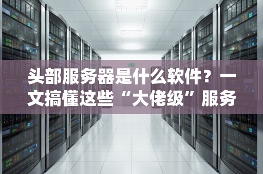头部服务器是什么软件？一文搞懂这些“大佬级”服务器系统！