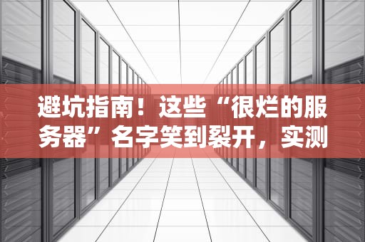 避坑指南！这些“很烂的服务器”名字笑到裂开，实测性能更让人崩溃！