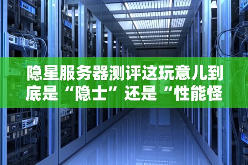 隐星服务器测评这玩意儿到底是“隐士”还是“性能怪兽”？
