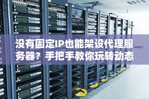 没有固定IP也能架设代理服务器？手把手教你玩转动态IP代理！