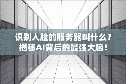 识别人脸的服务器叫什么？揭秘AI背后的最强大脑！