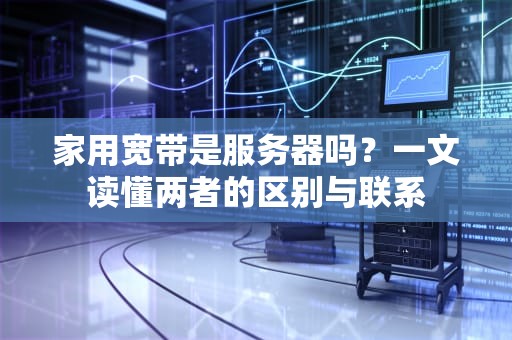家用宽带是服务器吗？一文读懂两者的区别与联系