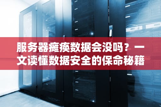 服务器瘫痪数据会没吗？一文读懂数据安全的保命秘籍！