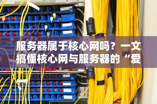 服务器属于核心网吗？一文搞懂核心网与服务器的“爱恨情仇”