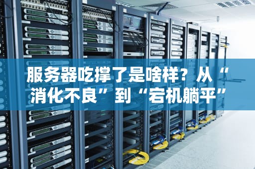 服务器吃撑了是啥样？从“消化不良”到“宕机躺平”的硬核科普