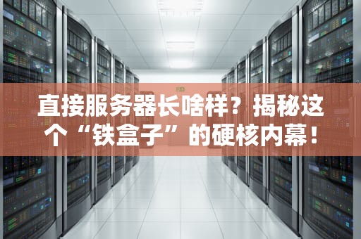 直接服务器长啥样？揭秘这个“铁盒子”的硬核内幕！