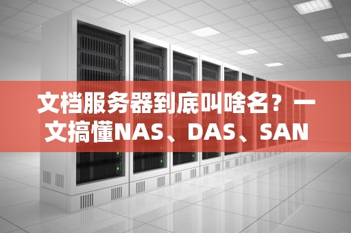 文档服务器到底叫啥名？一文搞懂NAS、DAS、SAN那些让你头大的缩写！