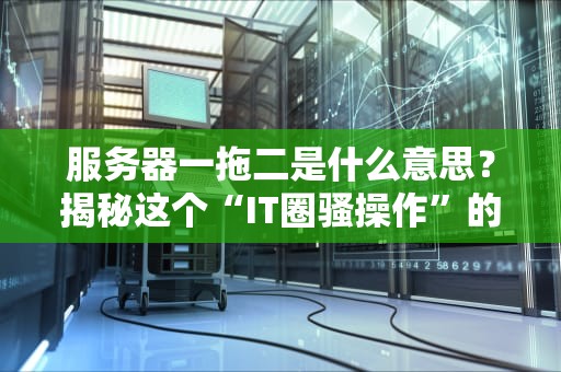 服务器一拖二是什么意思？揭秘这个“IT圈骚操作”的真相！