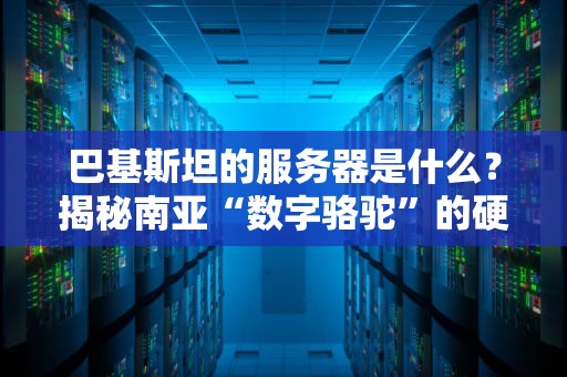 巴基斯坦的服务器是什么？揭秘南亚“数字骆驼”的硬核实力！